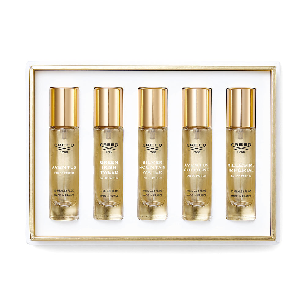 Men's 5x10 holiday gift set open