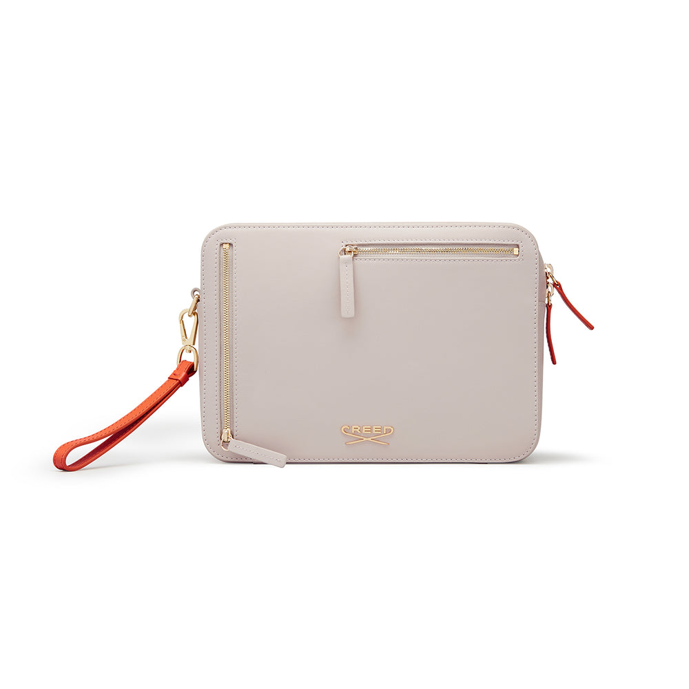 Leather Wash Bag - Fawn