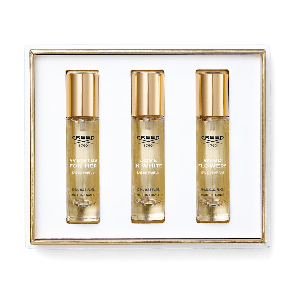 women's 3x10ml holiday gift set open straight on