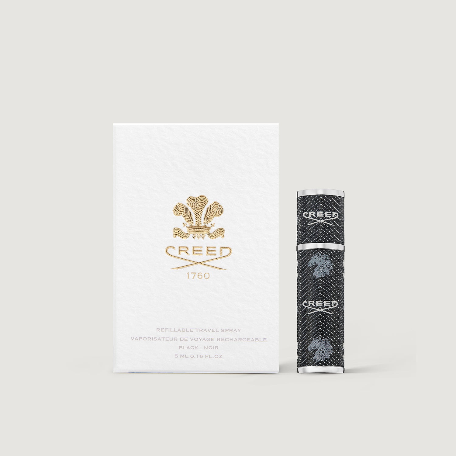 Atomizador de Perfume de Viaje Recargable 5ml - Negro