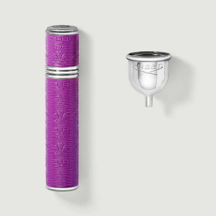 Atomizador de Perfume de Viaje Recargable 10ml - Plata/Morado Atomizador de Perfume de Viaje Recargable 10ml - Plata/Morado