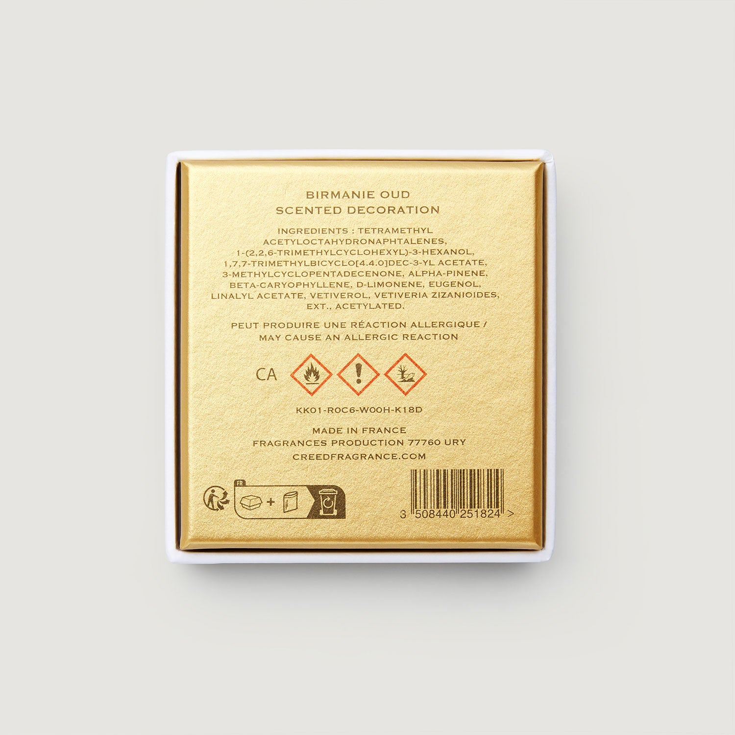 Adornos Perfumados - Birmanie Oud