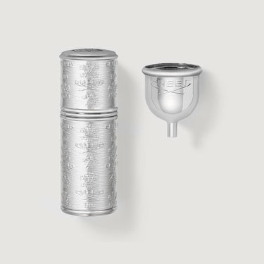 Atomizador de Perfume de Viaje Recargable 50ml - Plata/Plata