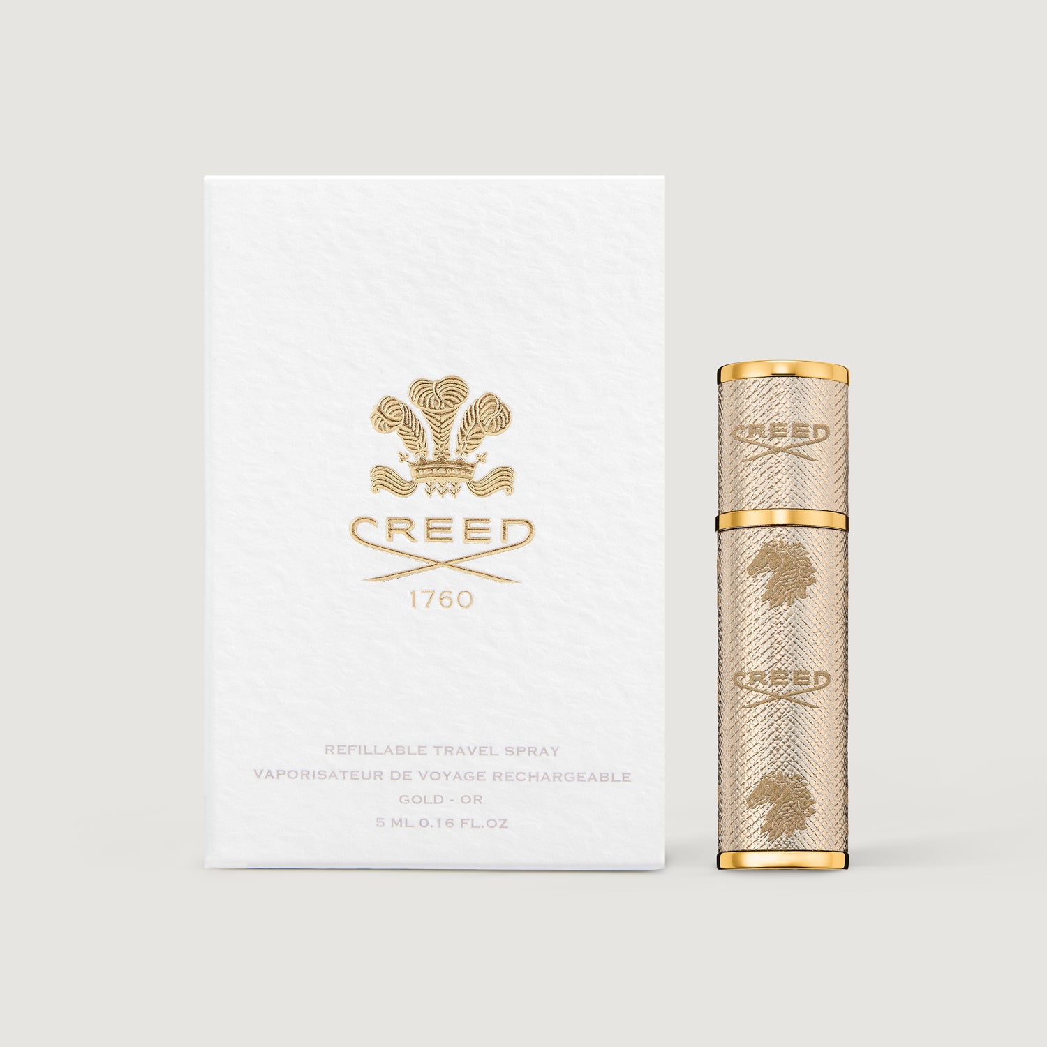 Atomizador de Perfume de Viaje Recargable 5ml - Oro