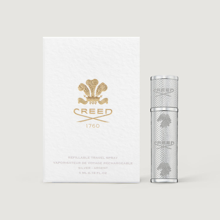 Atomizador de Perfume de Viaje Recargable 5ml - Plata