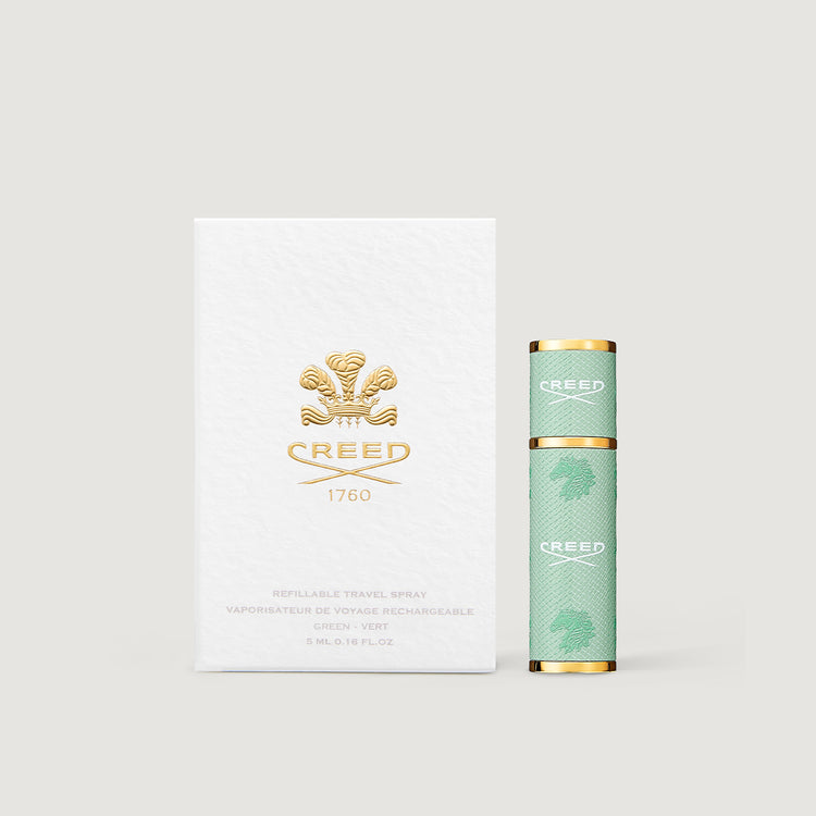 Atomizador de Perfume de Viaje Recargable 5ml – Verde Celadón