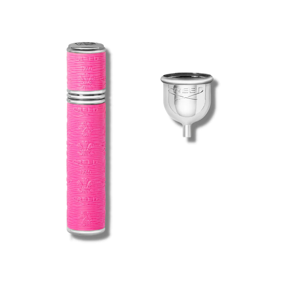 Neon Pink with Silver Trim Pocket Atomizer