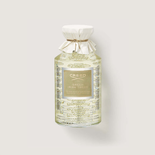 Frasco negro grande de perfume Creed Green Irish Tweed