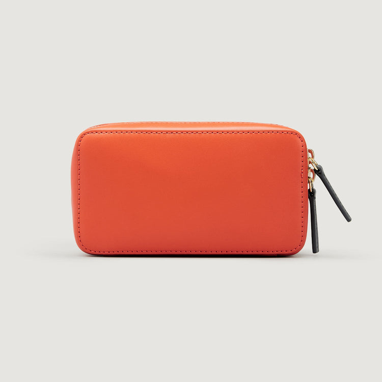 Bolso de Viaje en Piel - Naranja